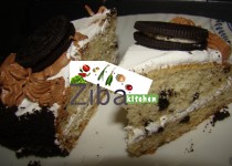 کیک کریم دار اوریو