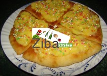 پیتزای صبحانه پودین دار