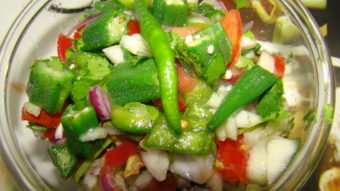 Lady Finger Salad Recipe