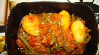 French Bean & Potato Stew Recipe