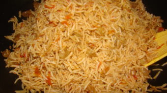 Kishmesh Palau (rice with raisin) Recipe