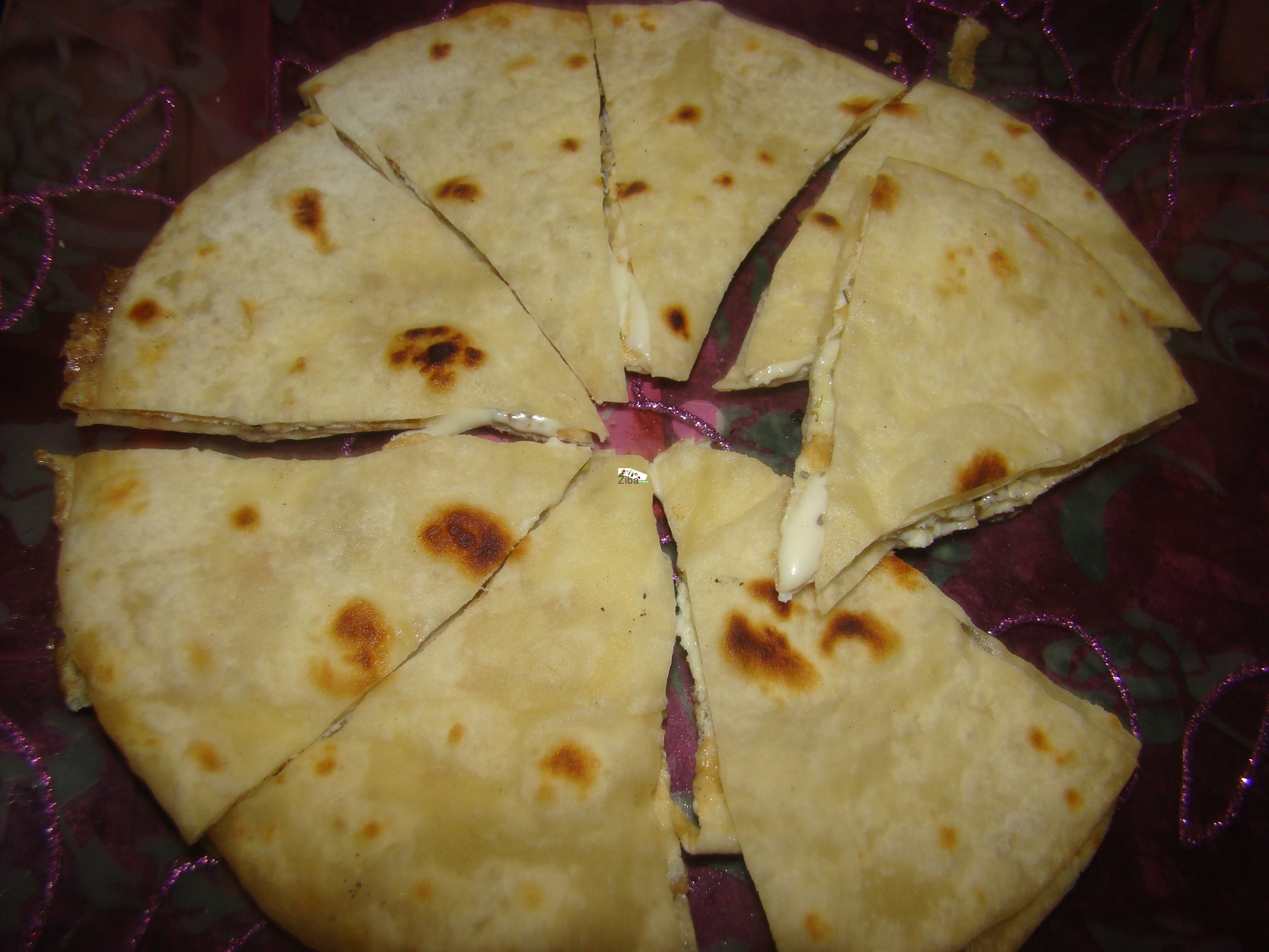 Egg and Cheese Stuffed Tortilla Recipe