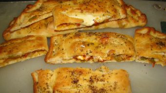 Paneer Vegies Calzone Recipe