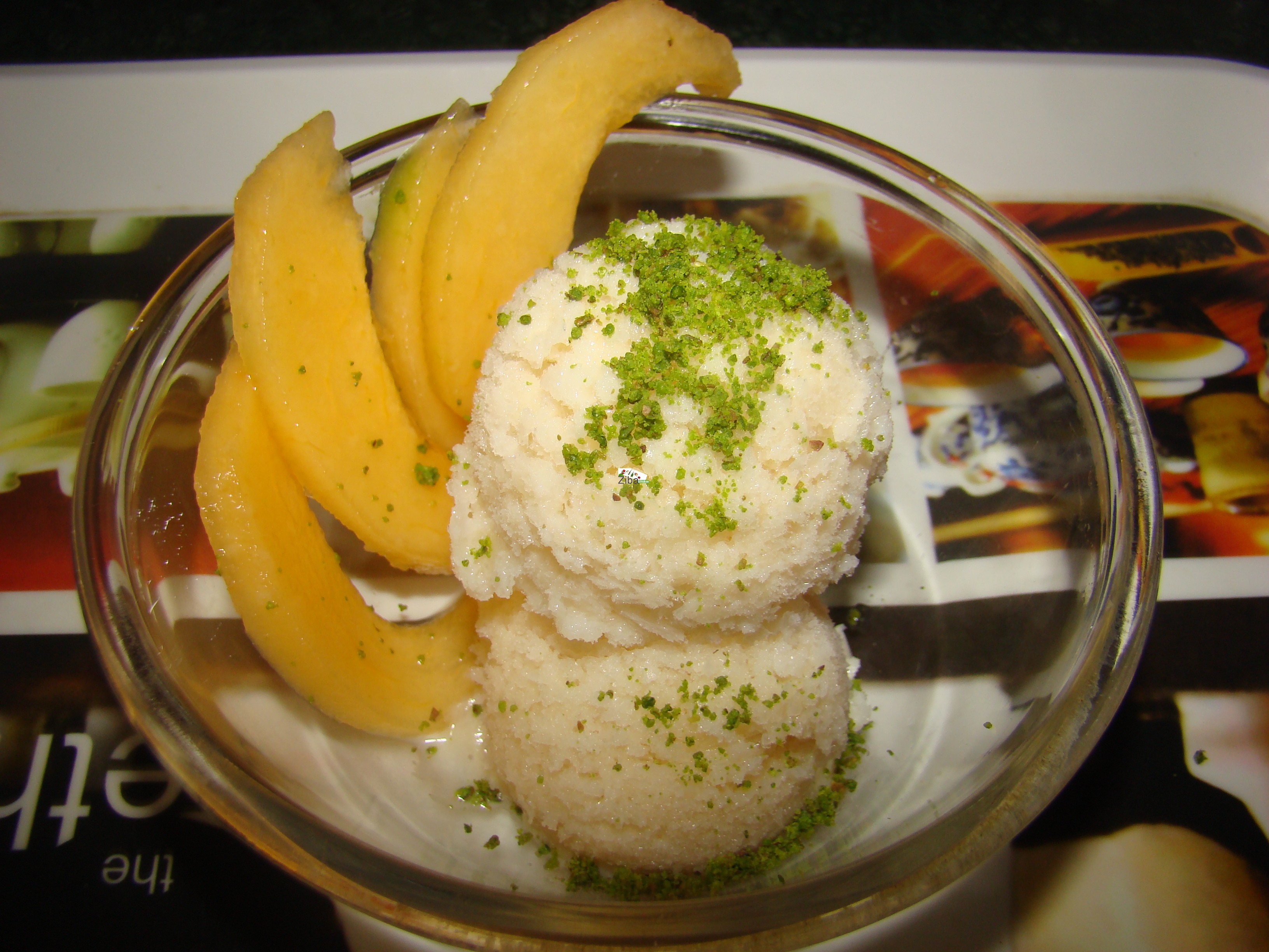 Sweet Melon Ice-cream Recipe