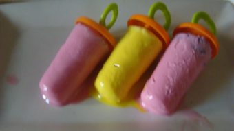 Jamun Ice-Cream Pops Recipe