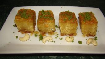 Cake Suji (Semolina Cake) Recipe