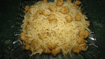 Soya Palau Recipe