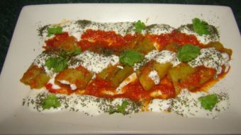 Stuffed Sponge Gourd Recipe