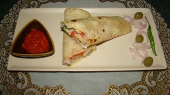 Egg Showrma Rolls Recipe