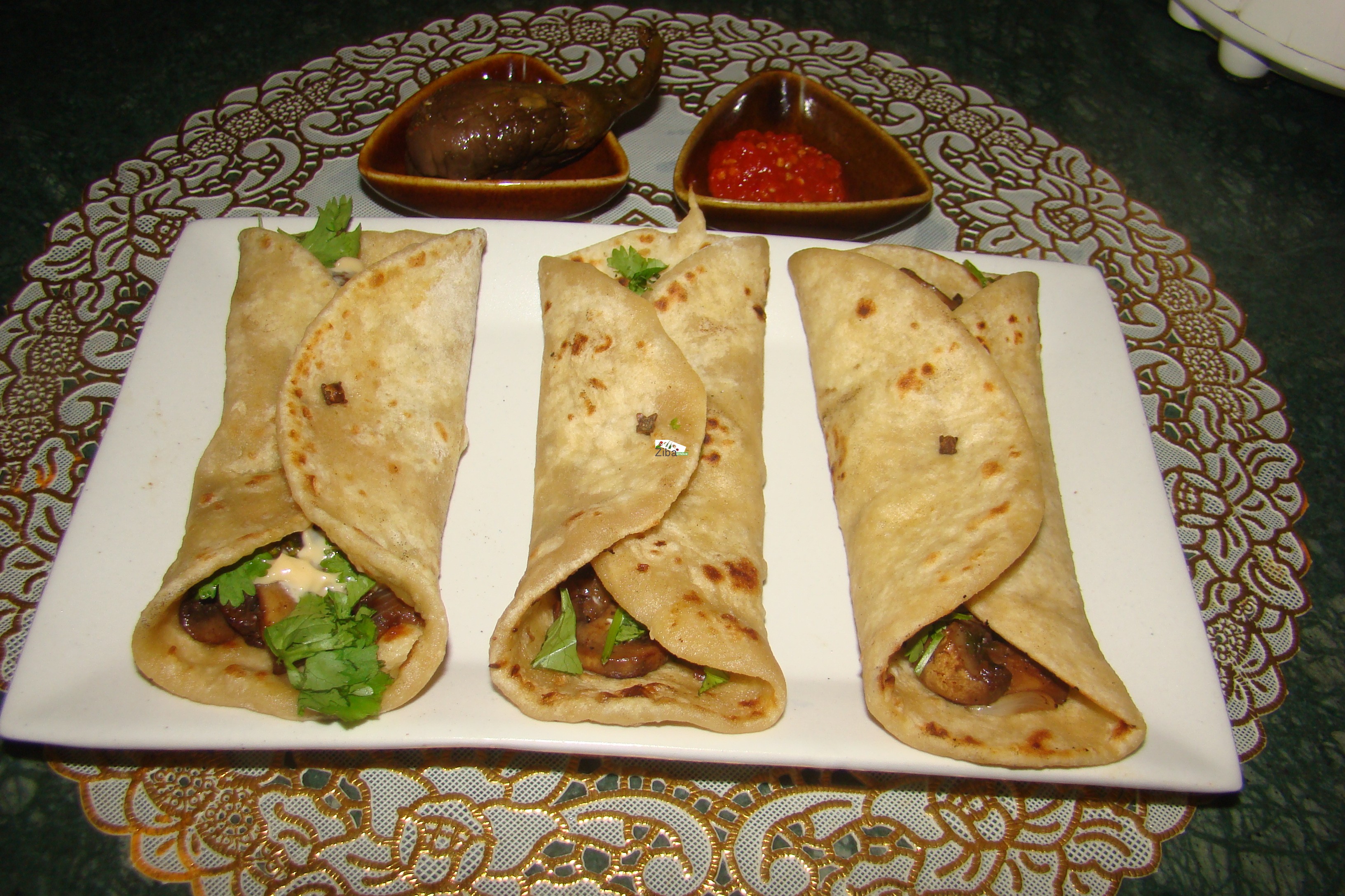 Mushroom Frankie Recipe