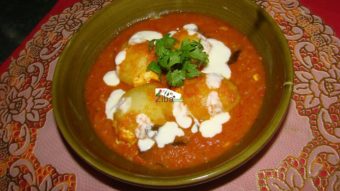Stuffed Potatoes Curry Recipe