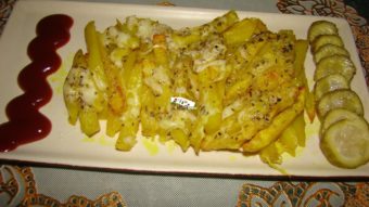 Baked Potato with Mozzarella Recipe