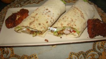 Spicy Chicken Wrap Recipe