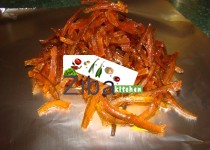 Julienned Orange Peel For Rice