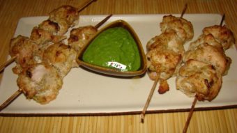 Oven Chicken Malai Tikka Recipe