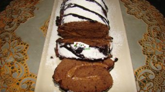Chocolate Swiss Roll/Roll Cake Recipe