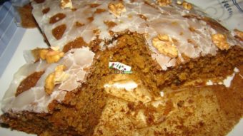 Carrot Walnut Cake Recipe